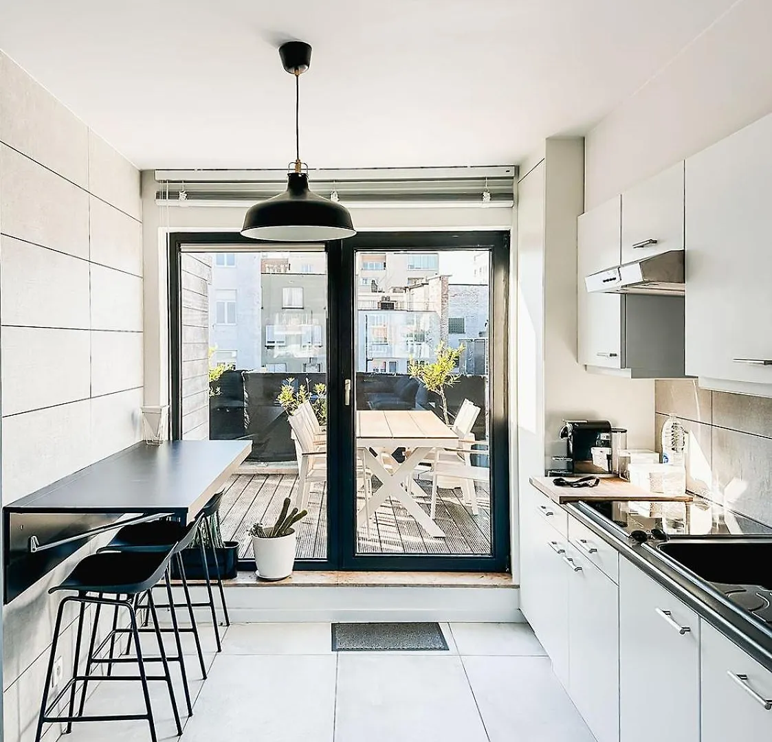 Apartamento Modern Appartement Centrum Oostende Met Enorm Dakterras