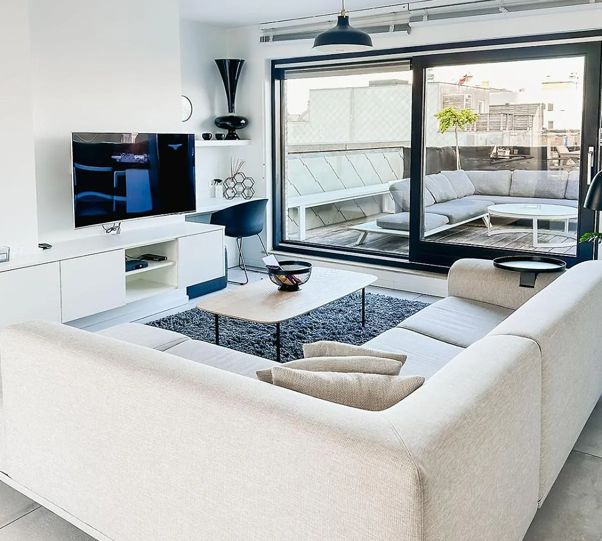Apartment Modern Appartement Centrum Oostende Met Enorm Dakterras