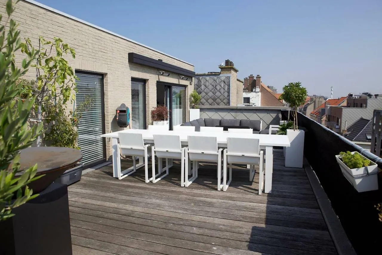 Apartamento Modern Appartement Centrum Oostende Met Enorm Dakterras